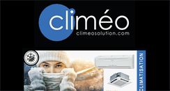Desktop Screenshot of climeosolution.com